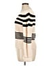 Kirundo Stripes Ivory Turtleneck Sweater Size XL - photo 5