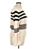 Kirundo Stripes Ivory Turtleneck Sweater Size XL - photo 4