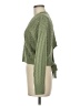 Pink Rose 100% Acrylic Green Pullover Sweater Size M - photo 5