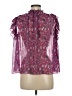 Anthropologie 100% Polyester Purple Sleeveless Blouse Size XS - photo 2