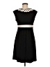 Nine West Graphic Black Cocktail Dress Size 6 - photo 2
