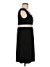 Nine West Graphic Black Cocktail Dress Size 6 - photo 4