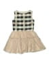 Pippa & Julie Argyle Tan Dress Size 6 - photo 1