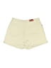 Halston 100% Cotton Solid Ivory Khaki Shorts Size 12 - photo 2