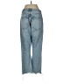 AGOLDE 100% Organic Cotton Hearts Blue Jeans Size 29 waist - photo 2