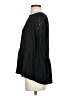 Ann Taylor LOFT 100% Polyester Black Long Sleeve Blouse Size S - photo 5