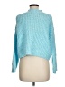 Sincerely Jules Blue Turtleneck Sweater Size M - photo 2