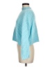 Sincerely Jules Blue Turtleneck Sweater Size M - photo 5