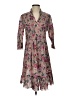 Assorted Brands Paisley Brown Casual Dress Size XS - photo 1