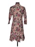 Assorted Brands Paisley Brown Casual Dress Size XS - photo 2