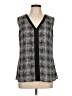 Laundry by Shelli Segal 100% Polyester Black Sleeveless Blouse Size 10 - photo 1