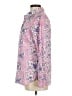 Talbots 100% Cotton Floral Pink Long Sleeve Button-Down Shirt Size M - photo 5