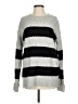 LINE Stripes Gray Pullover Sweater Size S - photo 1