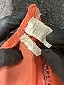 Japna 100% Polyester Orange Short Sleeve Blouse Size S - photo 7