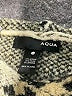 Aqua Animal Print Brown Pullover Sweater Size XS - photo 7