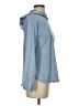 Reebok 100% Polyester Blue Long Sleeve T-Shirt Size S - photo 4