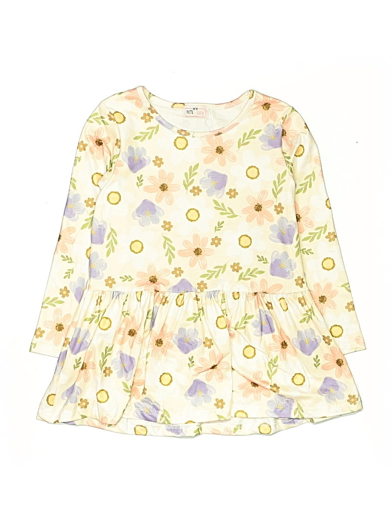 Pre-owned Assorted Brands Kids' Dress In Yellow