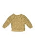 H&M 100% Cotton Polka Dots Gold Pullover Sweater Size 3T - photo 2