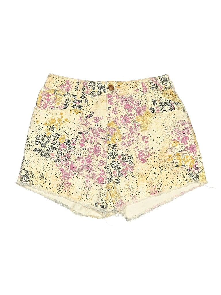 Pre-owned Pilcro Shorts In Gold