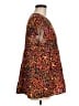 Emily Wonder 100% Polyester Orange Short Sleeve Blouse Size M - photo 4