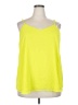 Torrid 100% Polyester Yellow Sleeveless Top Size 2X Plus (2) - photo 1