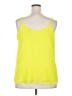Torrid 100% Polyester Yellow Sleeveless Top Size 2X Plus (2) - photo 2