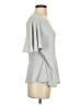 Leith Gray Short Sleeve Blouse Size S - photo 4