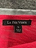 La Fee Verte 100% Cotton Pink Cardigan Size S - photo 7