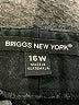 Briggs New York Black Casual Pants Size 16w - photo 4