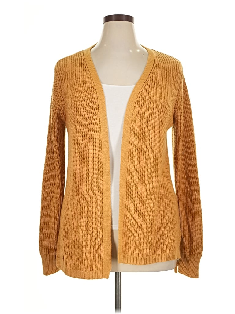 Pre-owned Pinque Cardigan Sweater In Gold