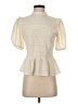 Bagatelle Ivory Short Sleeve Blouse Size S (estimated) - photo 1