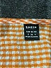 Shein 100% Polyester Checkered-gingham Orange Tank Top Size 4 - photo 7