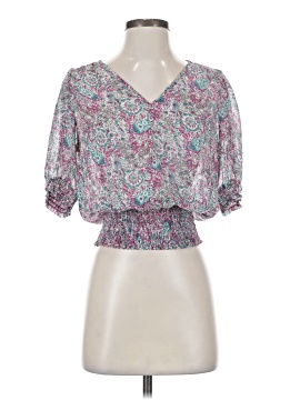 Maison D' Amelie 3/4 Sleeve Blouse