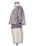 Maison d' Amelie 100% Polyester Purple 3/4 Sleeve Blouse Size S - photo 5