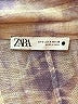 Zara Tie-dye Purple Long Sleeve Blouse Size S - photo 7