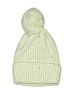 H&M 100% Polyester Ivory White Beanie One size - photo 1