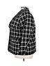 Shein Curve 100% Polyester Houndstooth Black Blazer Size 18 Plus (3) - photo 5