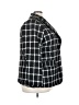 Shein Curve 100% Polyester Houndstooth Black Blazer Size 18 Plus (3) - photo 4