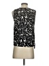 CAbi 100% Polyester Black Sleeveless Blouse Size XS - photo 2
