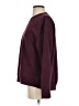 Athletic Works Solid Burgundy Sweatshirt Size S - photo 5