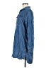 Gap Outlet 100% Lyocell Blue Long Sleeve Button-Down Shirt Size M - photo 5