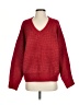 Lulus Solid Red Pullover Sweater Size S - photo 1