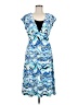 Scarlett Graphic Blue Casual Dress Size 8 - photo 1