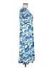 Scarlett Graphic Blue Casual Dress Size 8 - photo 4