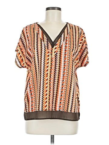 DKNY Short Sleeve Blouse (view 1)