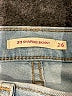 Levi's Stripes Blue Jeans Size 26 waist - photo 4