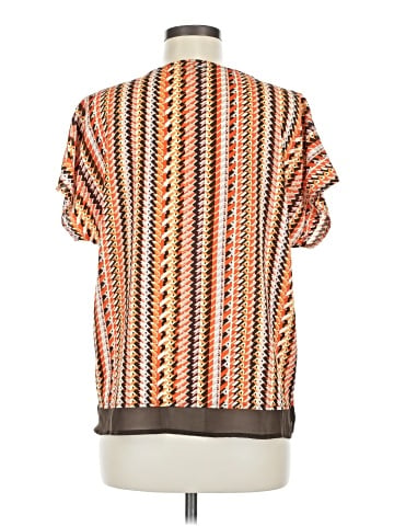 DKNY Short Sleeve Blouse (view 2)