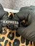 Express 100% Polyester Animal Print Brown 3/4 Sleeve Blouse Size S - photo 7