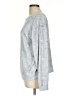 Honeydew Print Silver Gray Pullover Sweater Size L - photo 5