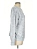 Honeydew Print Silver Gray Pullover Sweater Size L - photo 4